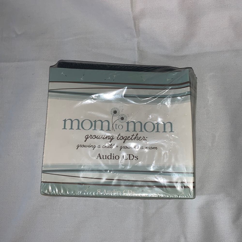 *3 for $25* 8 Audio CD’s “MOM to MOM” growing together with protective case!